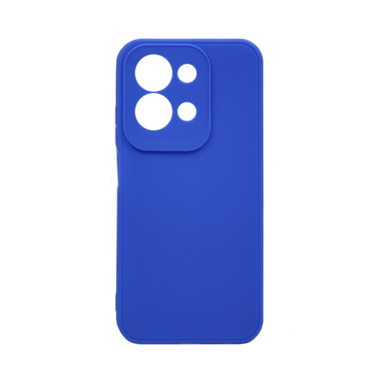 Capa de Silicone Macio com Moldura de Câmera para Xiaomi Redmi 15C 173mm Azul
